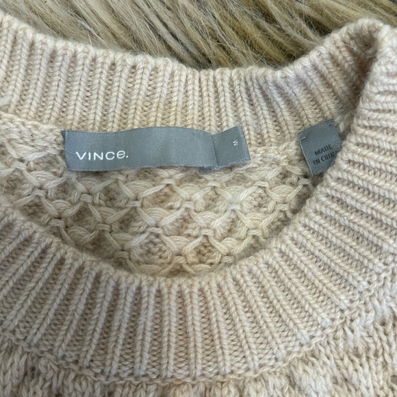 Vince Honeycomb sweater, Sz M - Picture 4 of 6